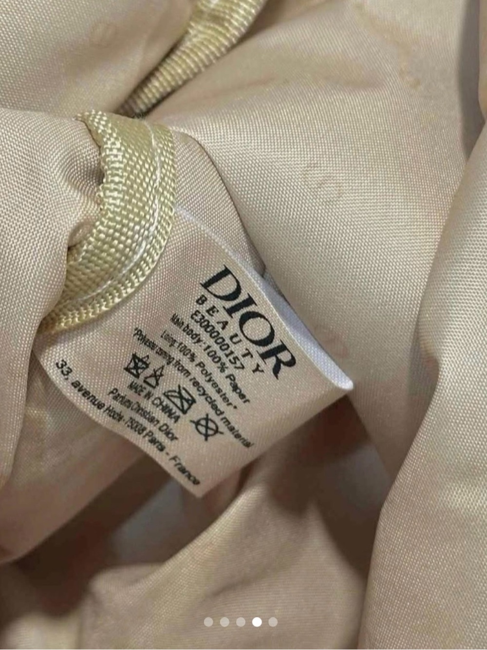 Dior Beauty Raffia Small Tote Bag GWP/Novelty - Picture 5 of 8